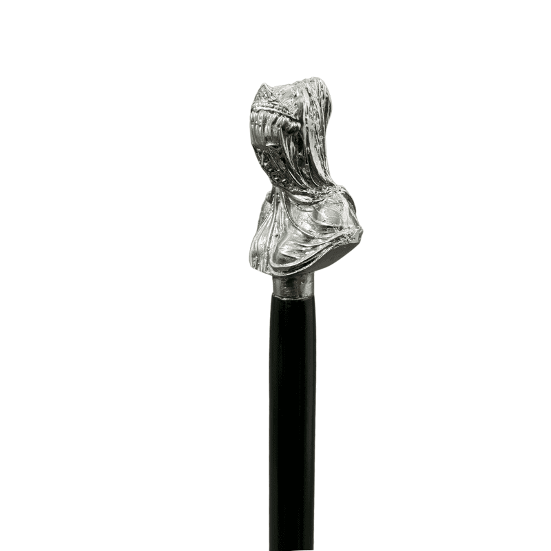 عصا دسته برنجی سردیس زن رومی کد 649 - Image 1