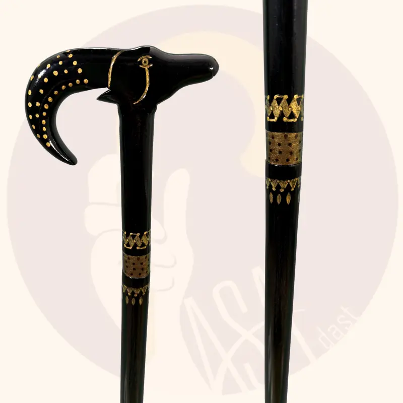 عصای شاخ زرین کد SA0005